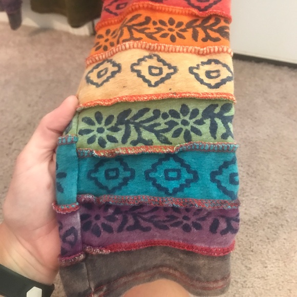 Hippie patchwork jacket - Picture 3 of 4