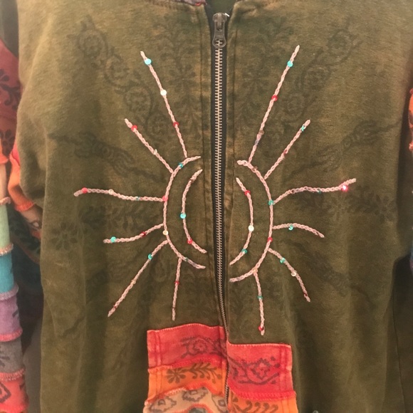 Hippie patchwork jacket - Picture 4 of 4