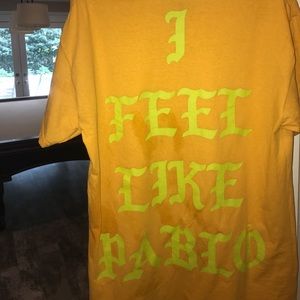Life of Pablo atlanta pop up shirt