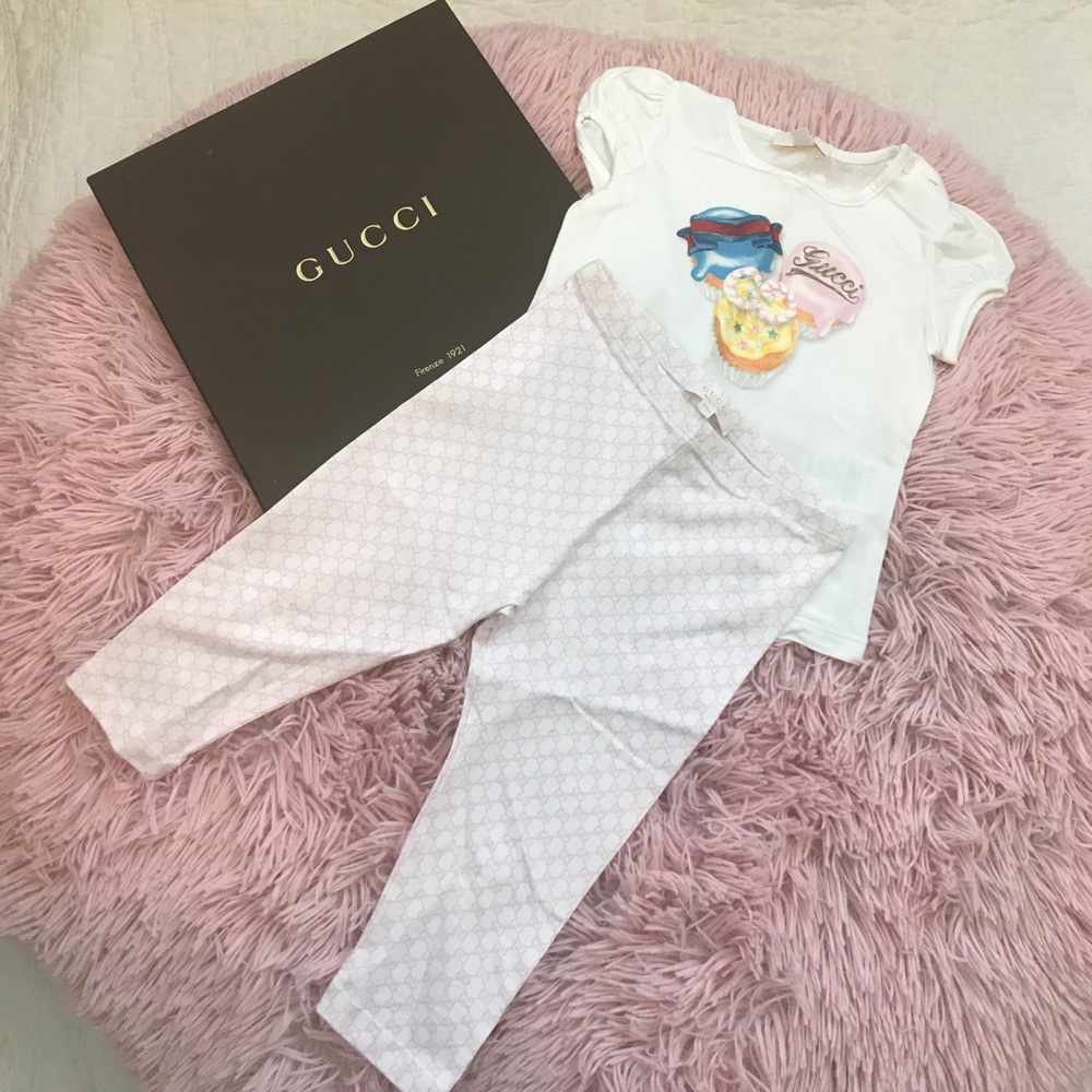 Gucci Shirt and Legging Set