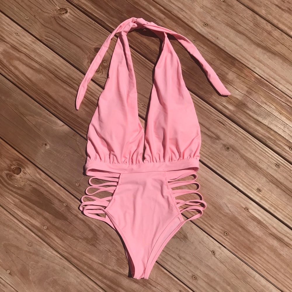 NEW ITEM! Beautiful Pink Monokini