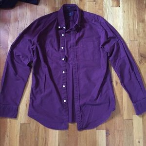 Oxford slim fit button down