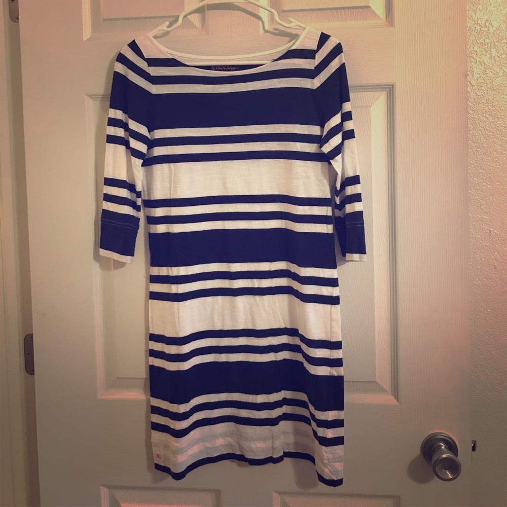 Lilly Pulitzer Marlowe Boatneck T-Shirt Dress