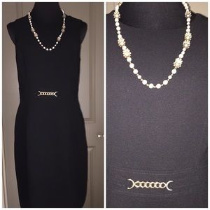 Tahari black dress size 12 Price Firm