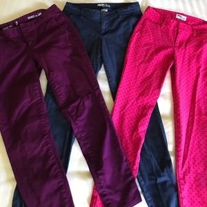 Bundled - 3 pairs of Gap/Old Navy pants