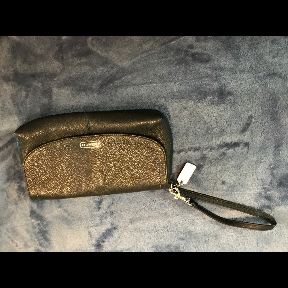 Coach large wristlet