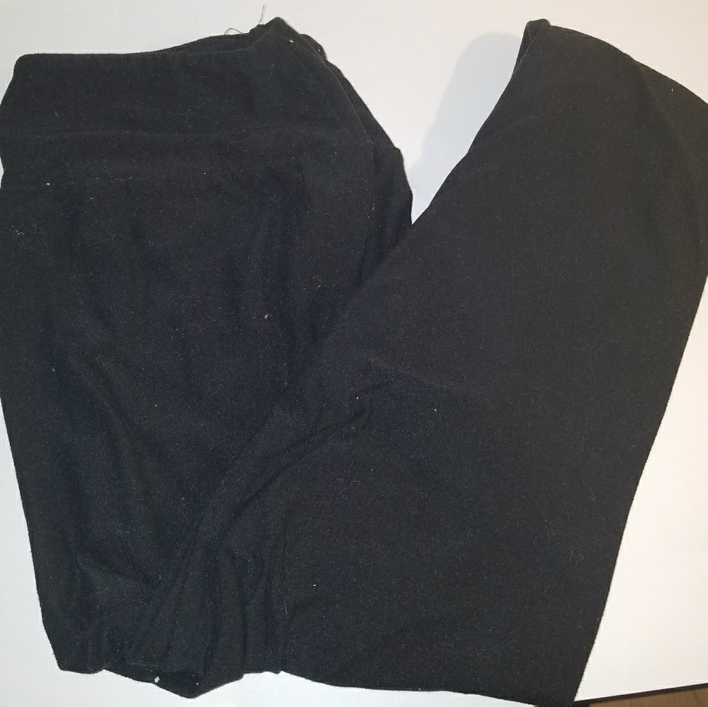 RARE OS Black Lularoe Leggings