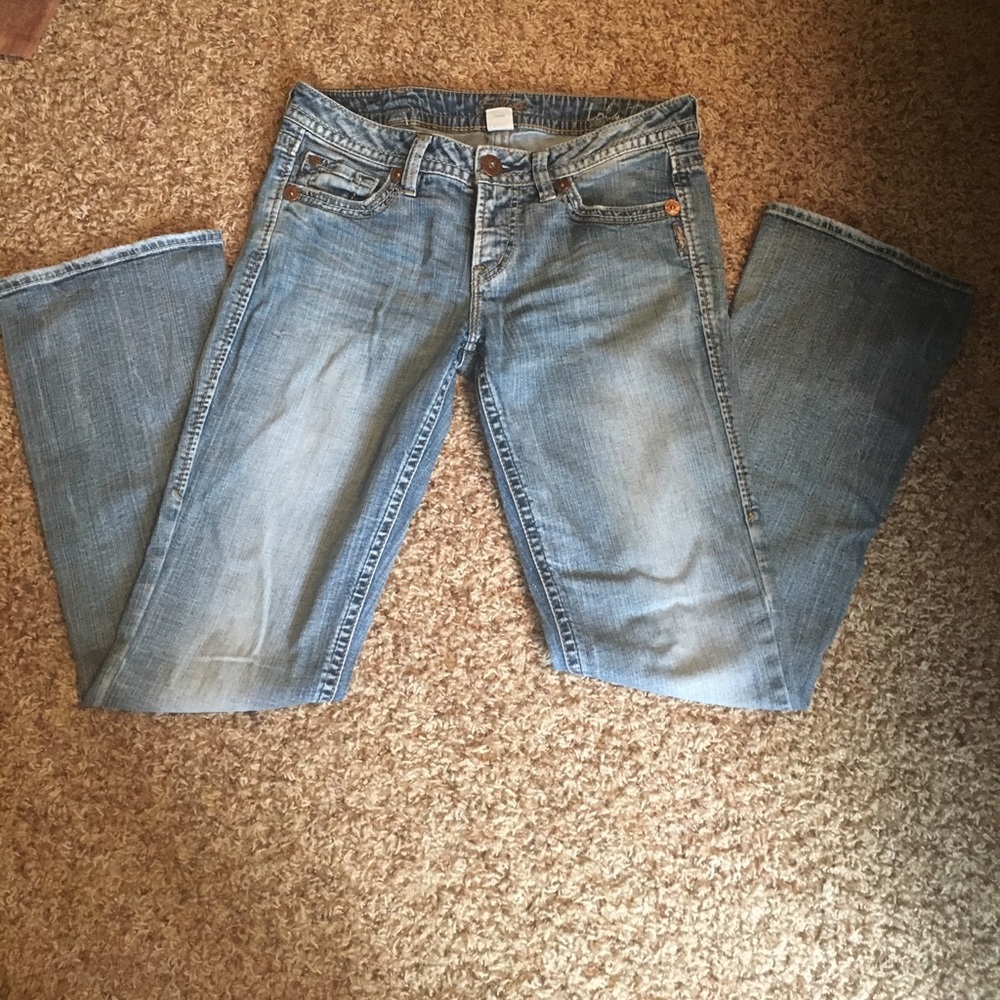 Silver jeans