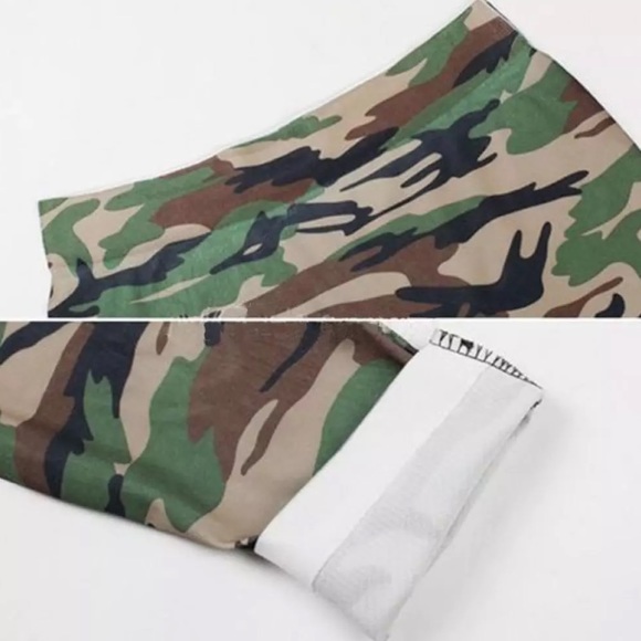 HP💥CAMOUFLAGE LEGGINGS, JEGGINGS-ARMY GREEN-NEW - Picture 4 of 8