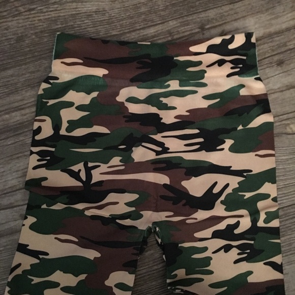 HP💥CAMOUFLAGE LEGGINGS, JEGGINGS-ARMY GREEN-NEW - Picture 5 of 8