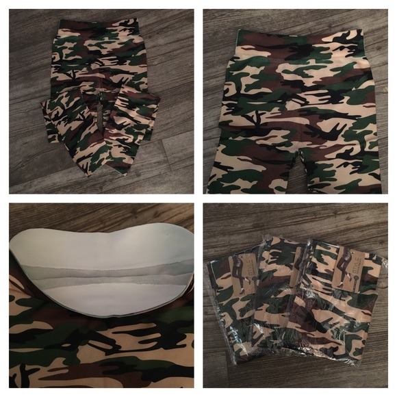 HP💥CAMOUFLAGE LEGGINGS, JEGGINGS-ARMY GREEN-NEW - Picture 8 of 8