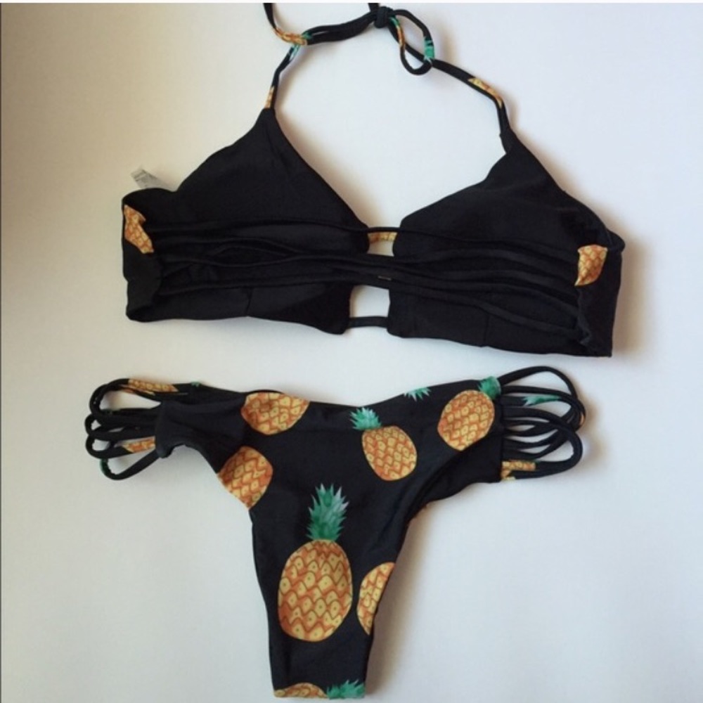 Pineapple Bathing Suit - Picture 2 of 2