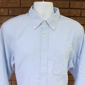 Banana Republic Light Blue Dress Shirt Size XL