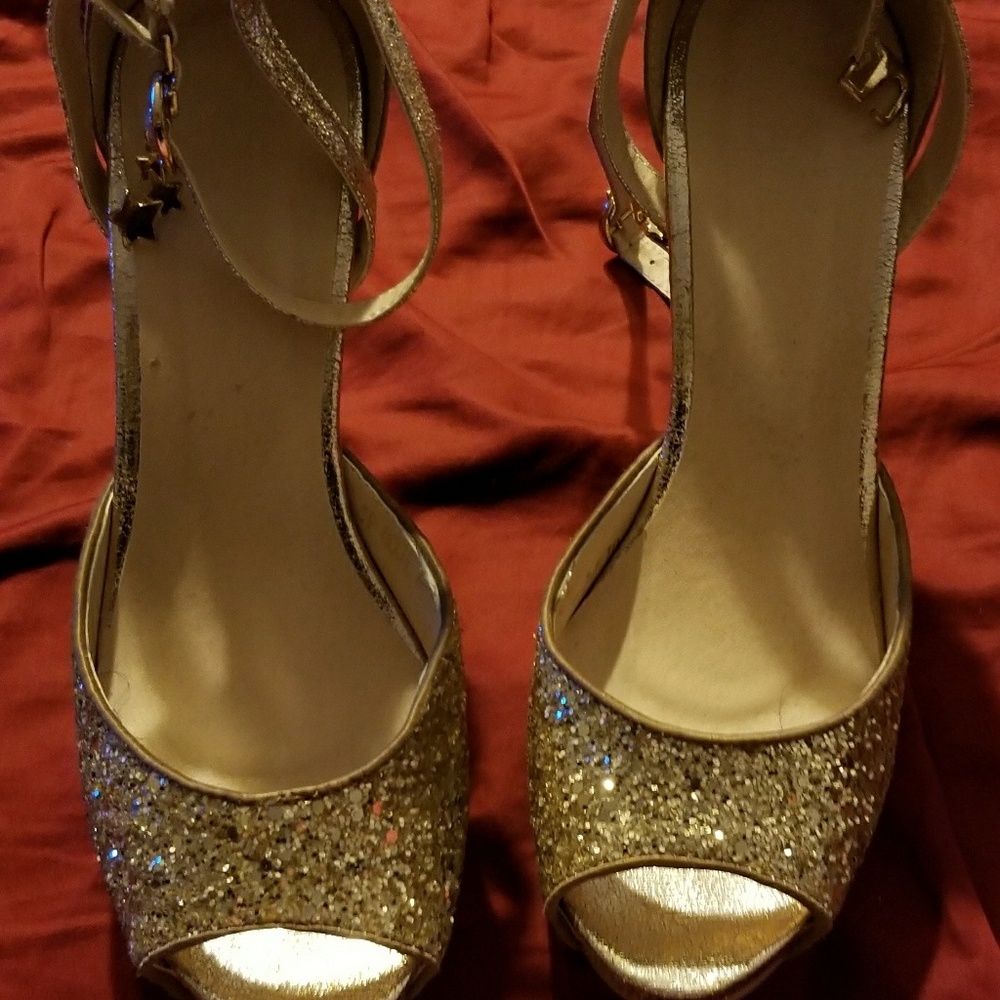 Gold European Stilettos