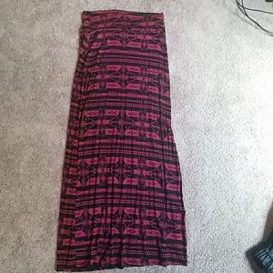Printed Maxi Skirt