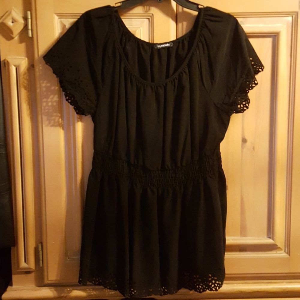 Cute Lazer Cut Top