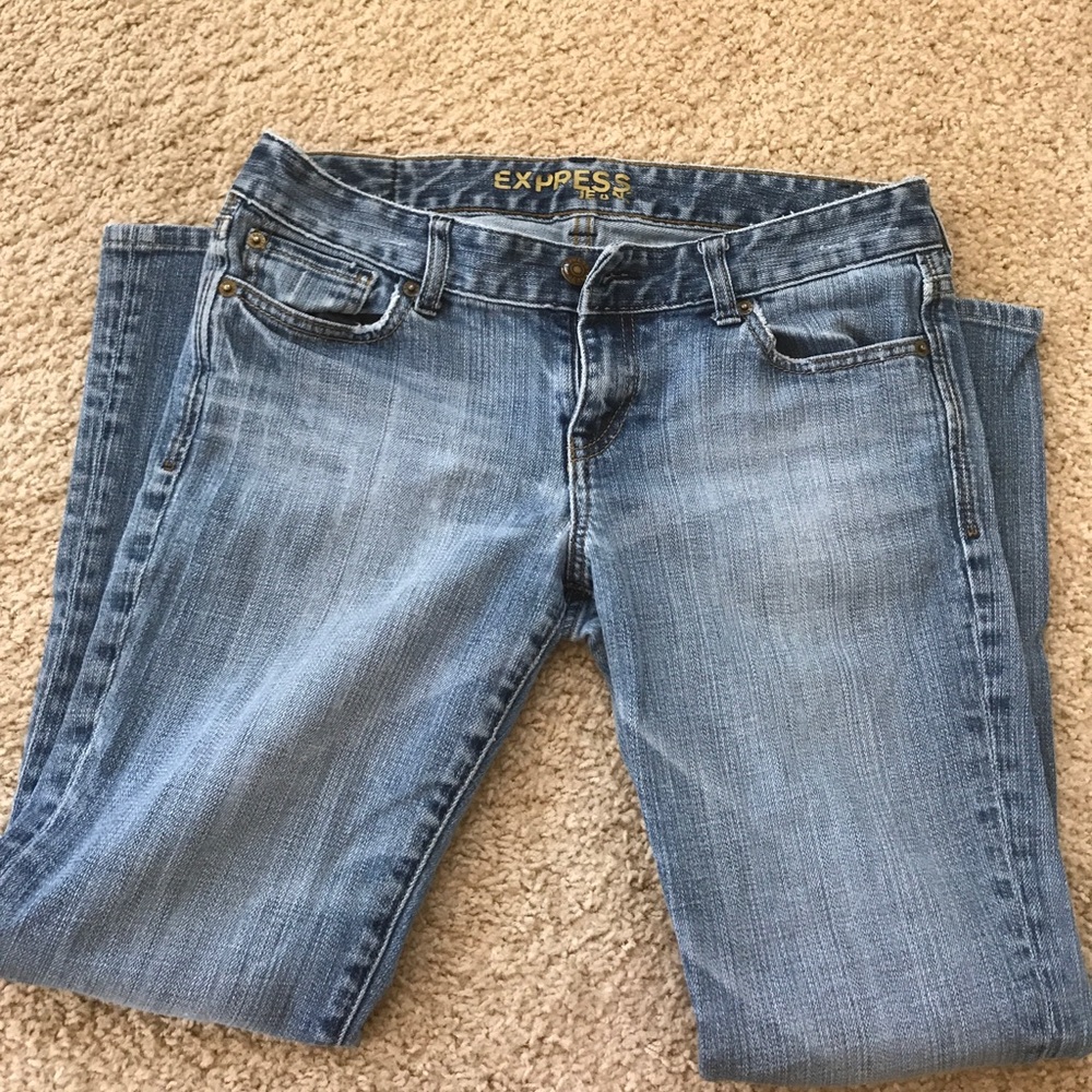 Express boot cut jean