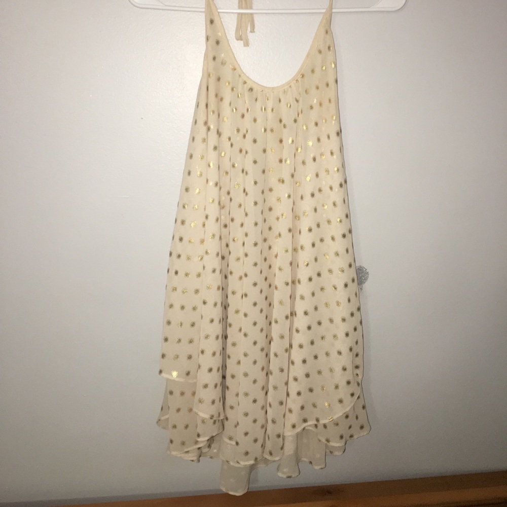 Super cute out from under dress