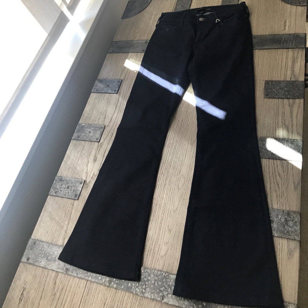 True religion dark blue boot cut jean
