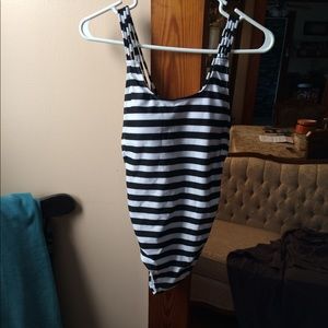 One piece bathin suit!