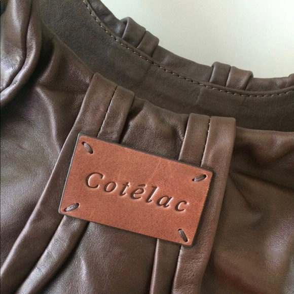Cotélac Leather Shoulder Bag - Picture 2 of 6