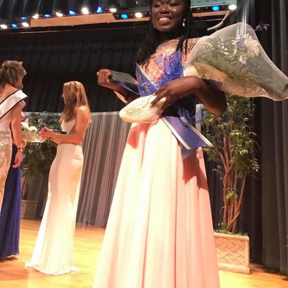 2015 Studio 17 Coral Prom Dress