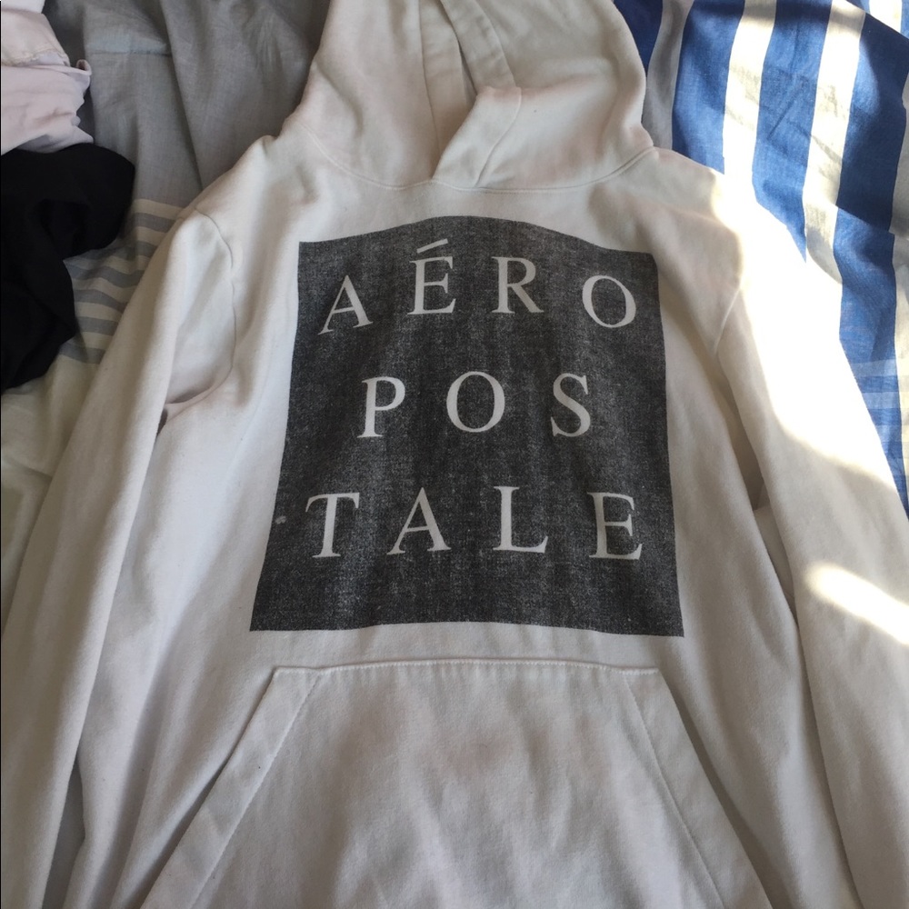 White Aeropostale Hoodie
