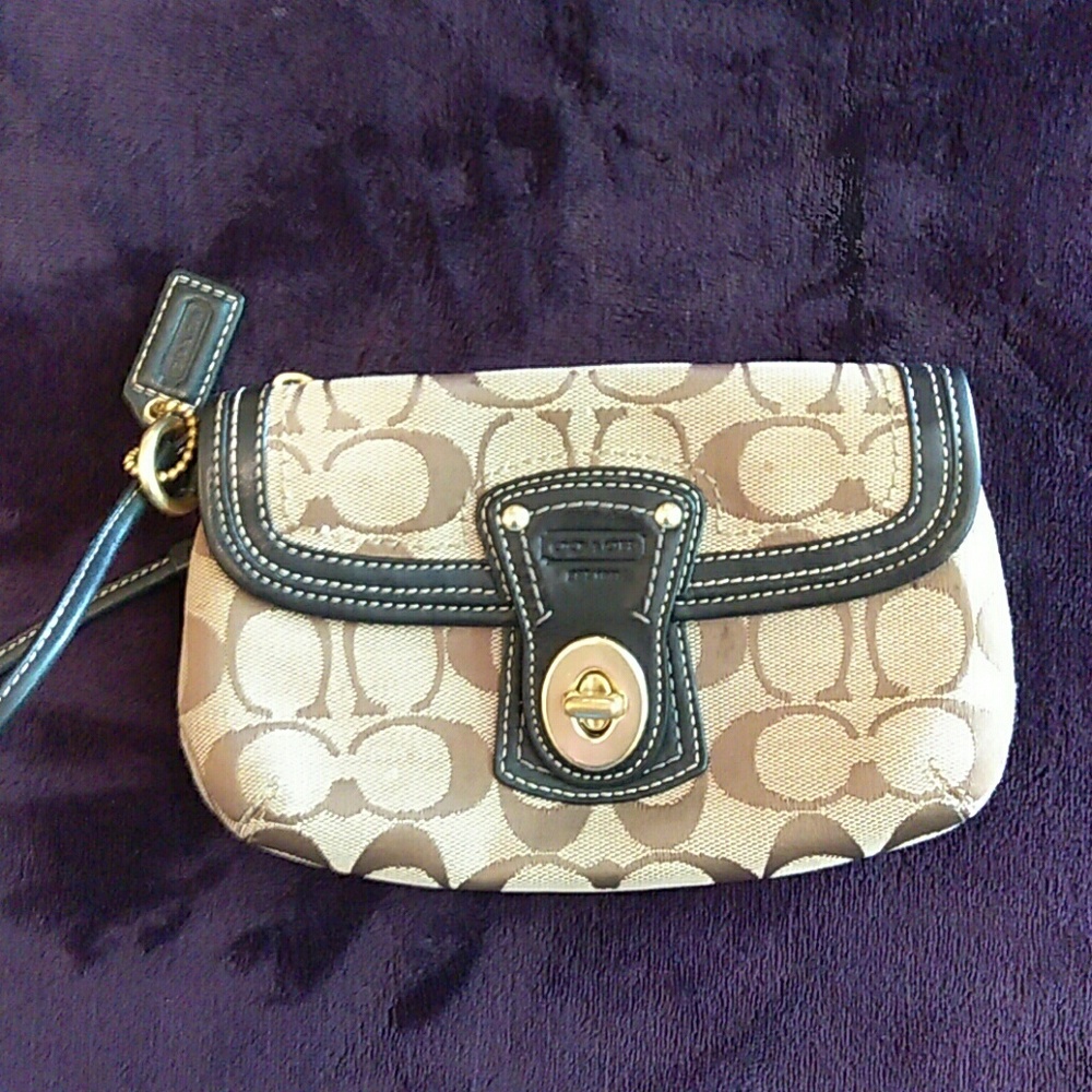 Sold*****COAH wristlet