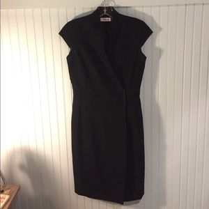Calvin Klein wrap dress - black size 2