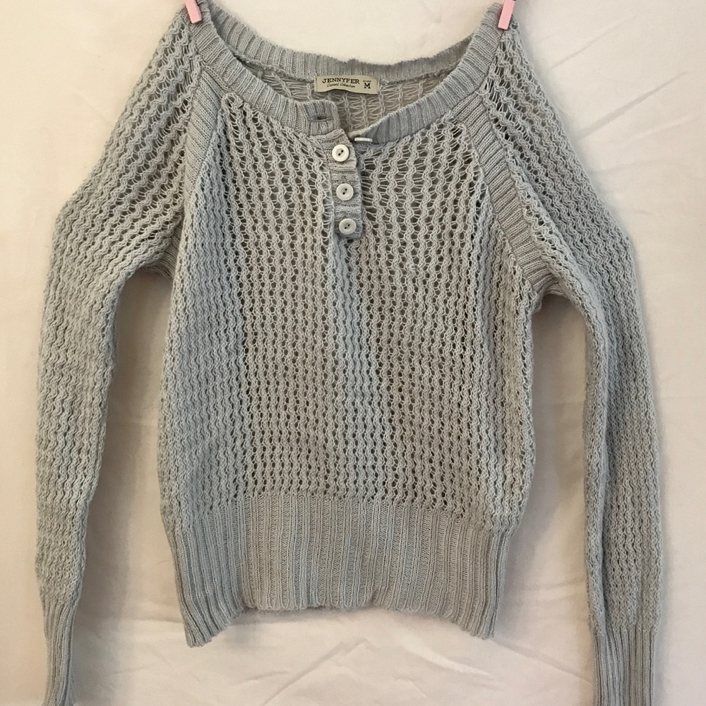 Grey Knit Sweater