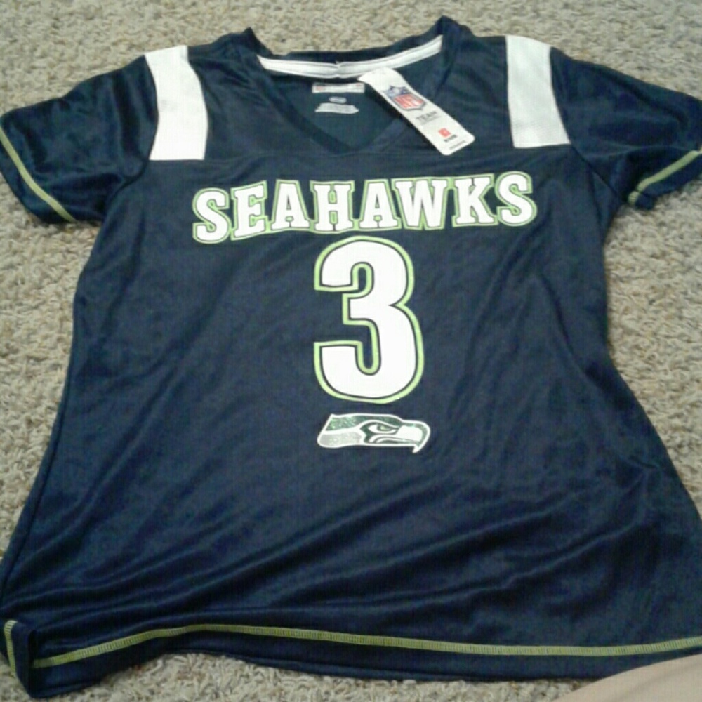 Seahawks women jersey material shirt