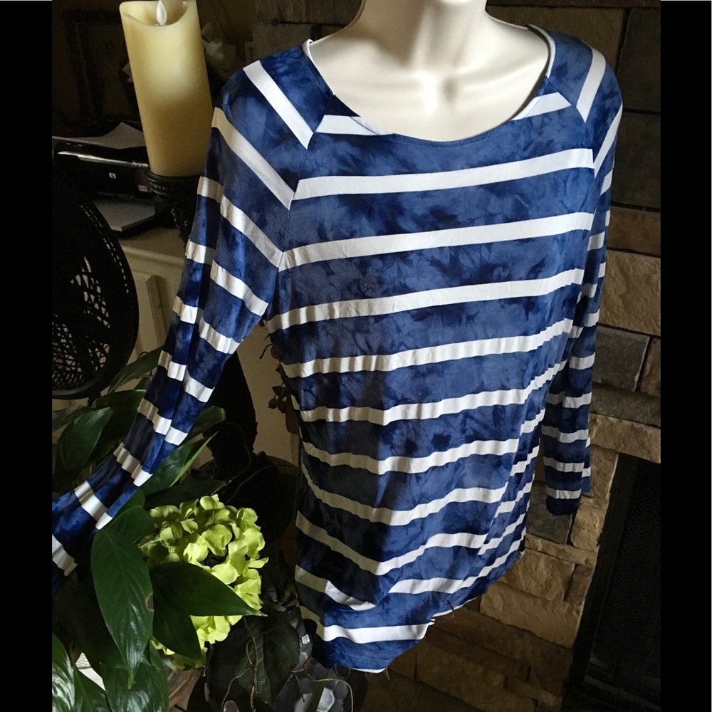 INC - striped long sleeve top, comfy material❣️