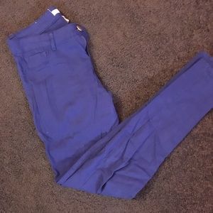 Charlotte Russe royal blue jegging