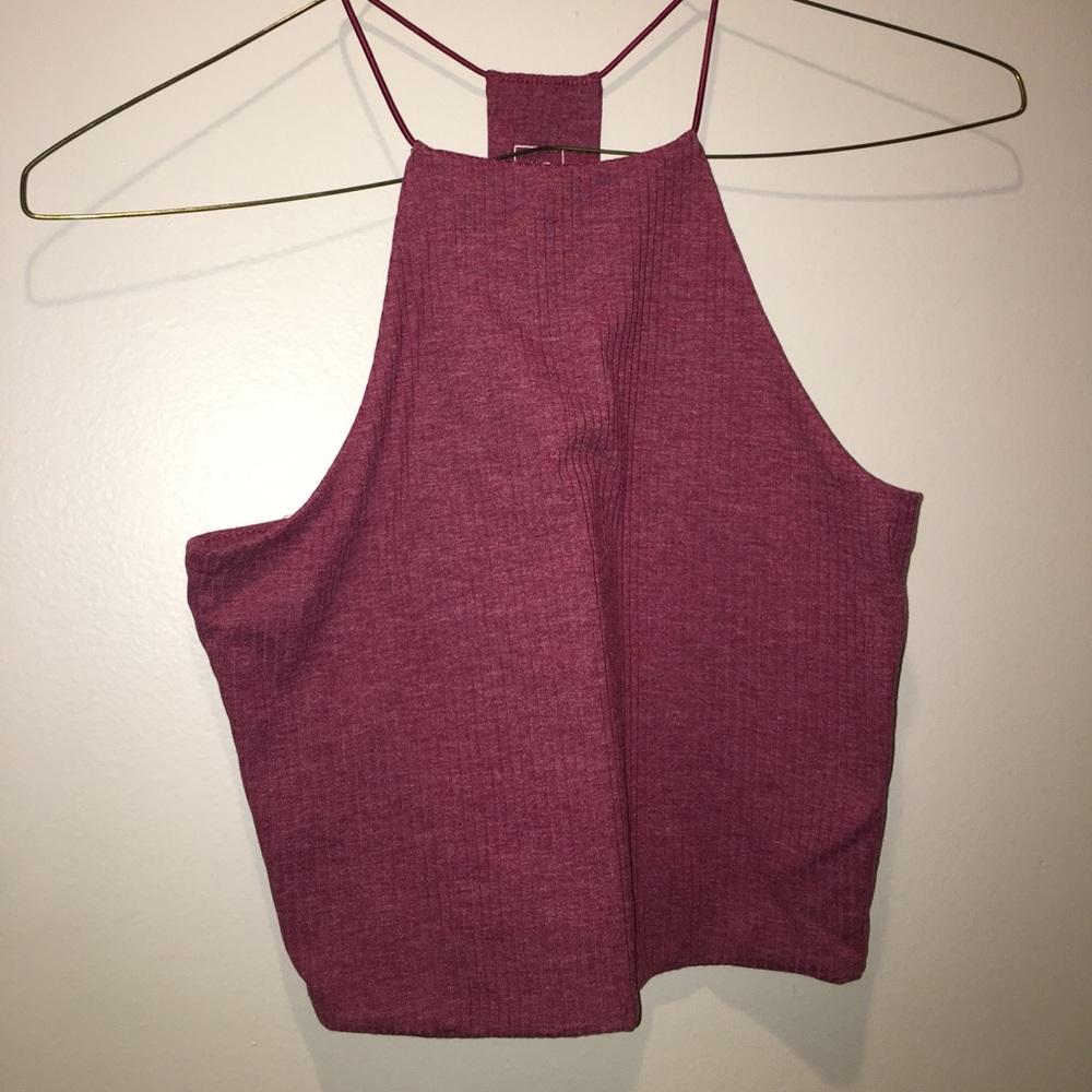 Red crop top! Size small. Lightly worn.