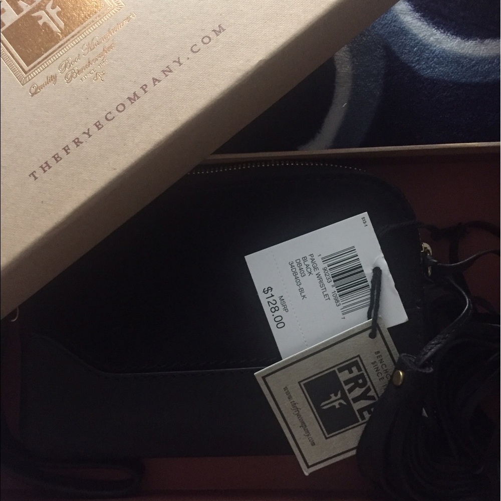 Brand new Frye wristlet
