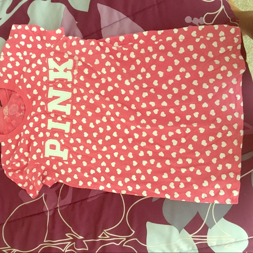 Pink Victoria Secret shirt. Size L