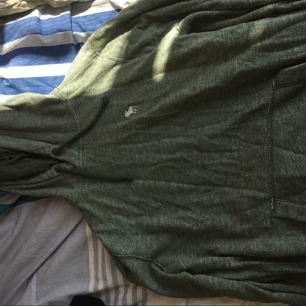 Light Green Abercrombie Hoodie