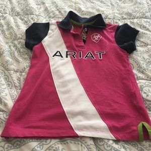 ARIAT horseback riding shirt, girls size 8