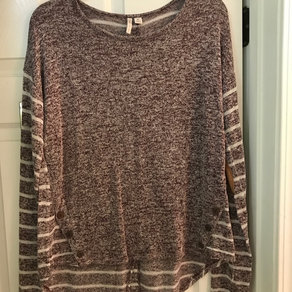 Long Sleeve Striped Sweater