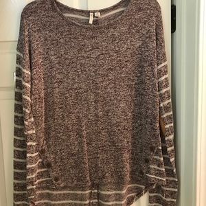 Long Sleeve Striped Sweater