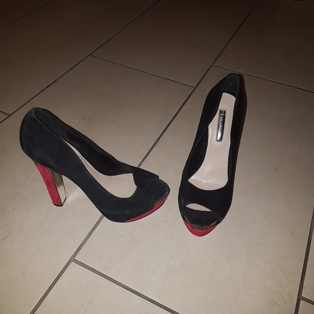 H by Halston Open Toe heels