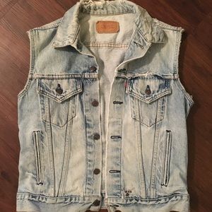 Vintage 80s Levi's Denim Vest