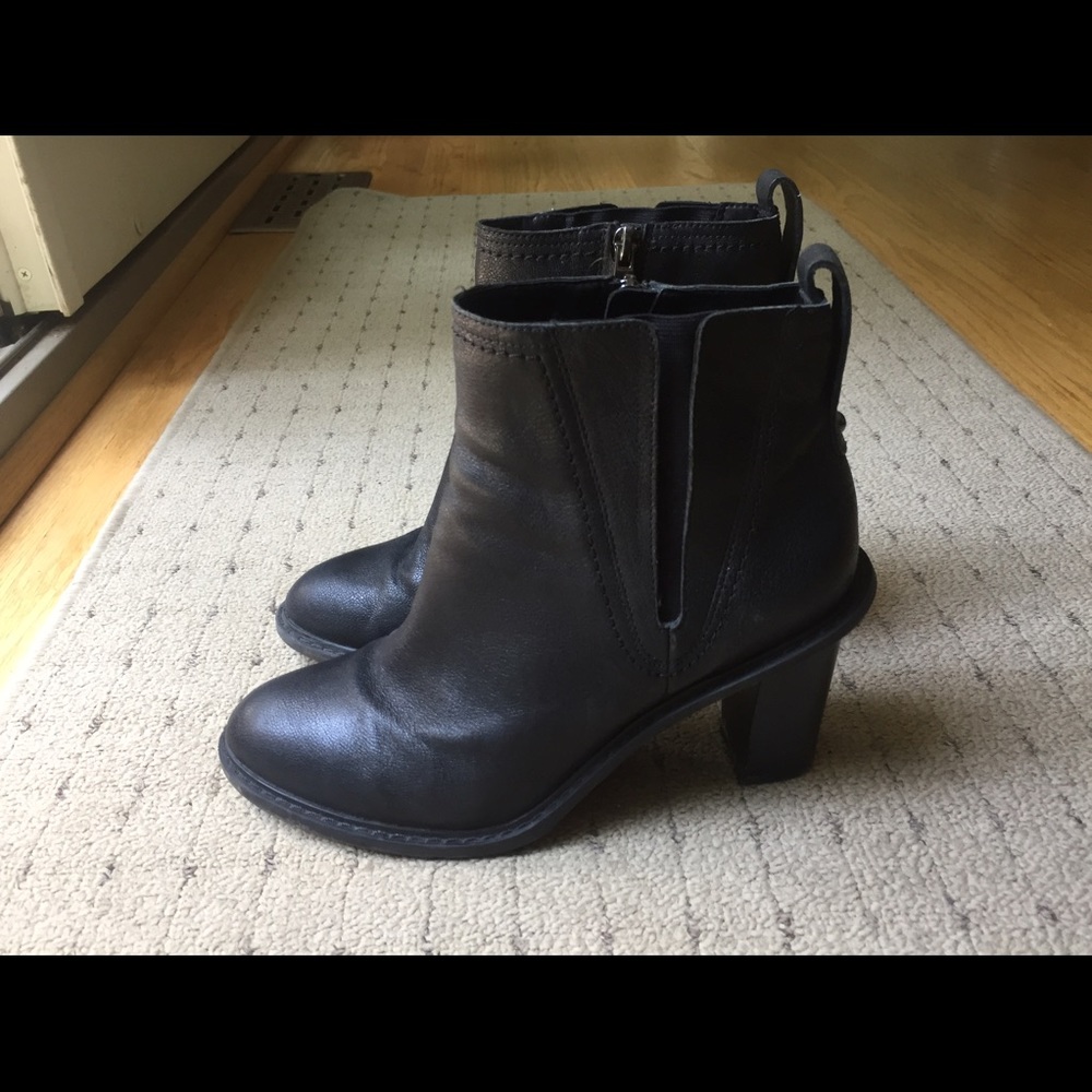 Black Heeled Booties