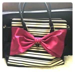 Betsey Johnson Bow Handbag