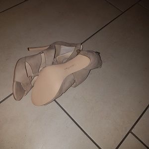 Calvin Klein lace up heel