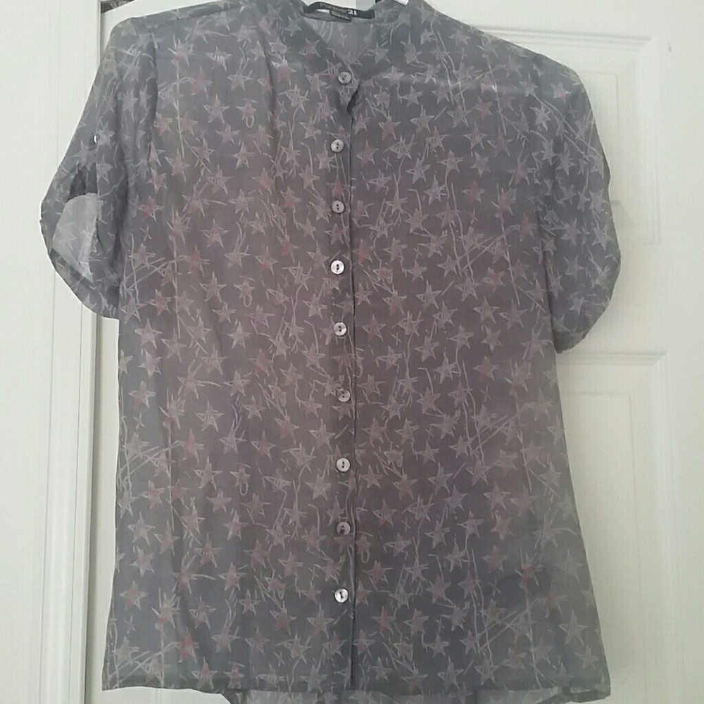 Forever 21 sheer blouse.