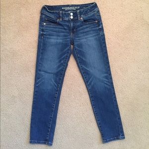 American Eagle Super Stretch Skinny Crop Size 2
