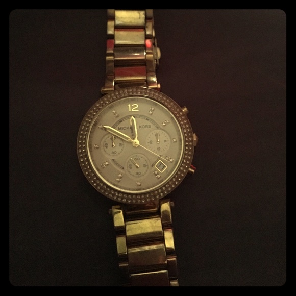 Michael kors gold women\'s watch