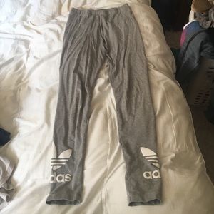 Grey adidas leggings