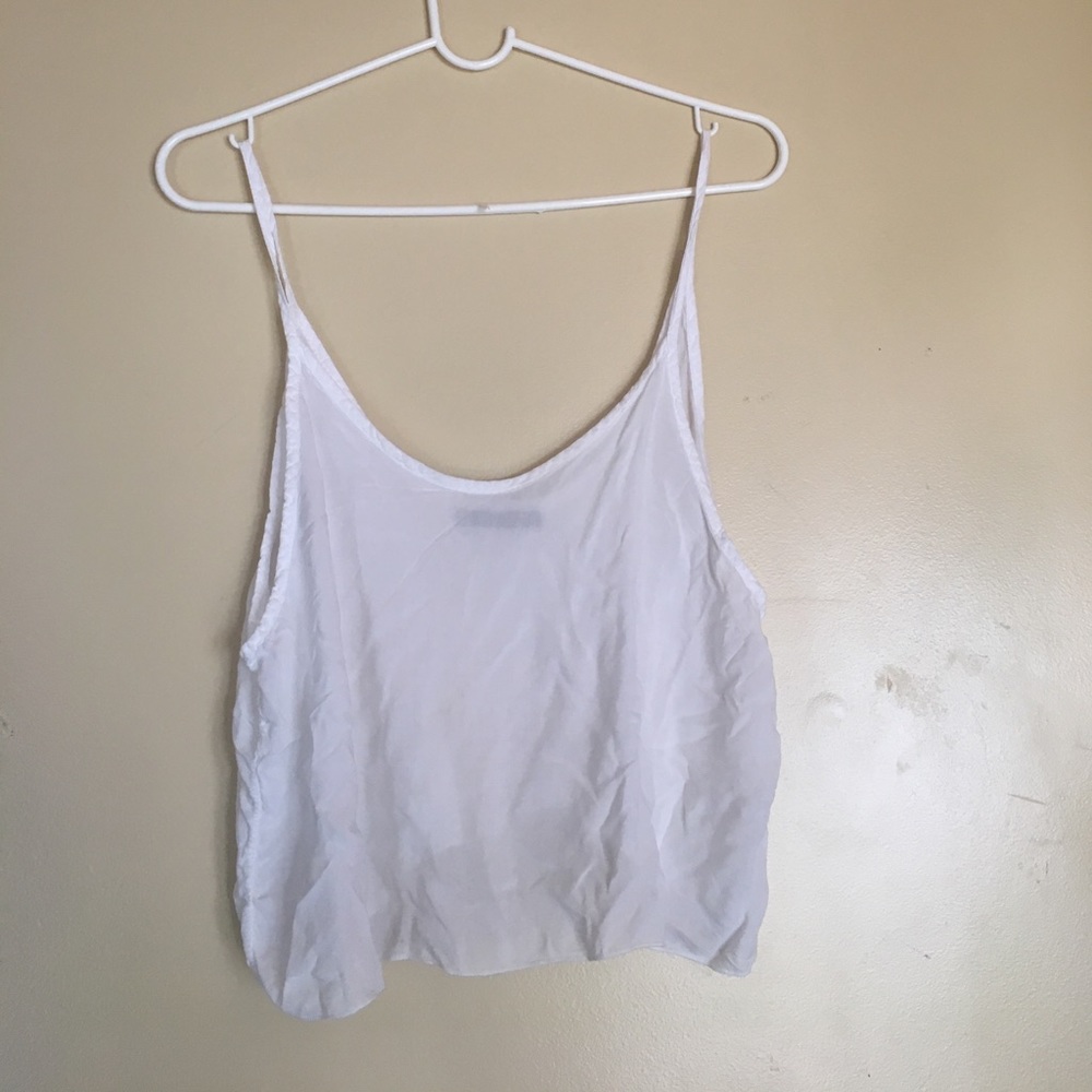 Brandy Melville white tank top